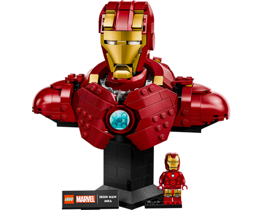 LEGO SET 76327 - Alternate build |  Iron Man MK4 Bust