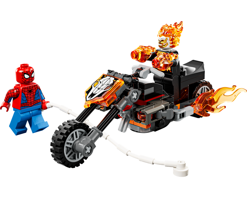 LEGO Set 76335-1 - Spider-Man vs. Ghost Rider Motorcycle Alternate Builds: New Ways to Rebuild This Set