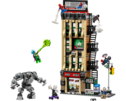 LEGO Set 76342-1 - Spider-Man vs. Mysterio: The Daily Bugle Alternate Builds: New Ways to Rebuild This Set