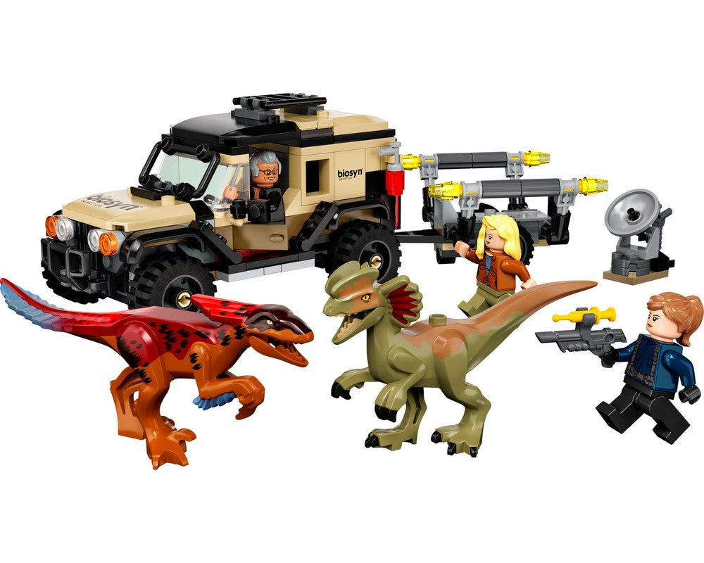 LEGO SET 76951 - Alternate build | Pyroraptor & Dilophosaurus Transport