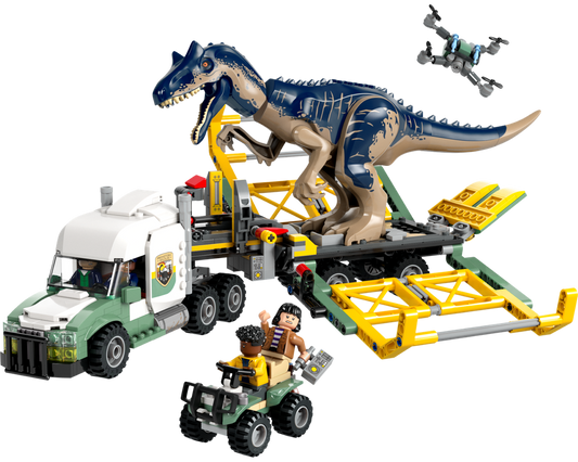 LEGO SET 76966 - Alternate build | Dinosaur Missions: Allosaurus Transport Truck