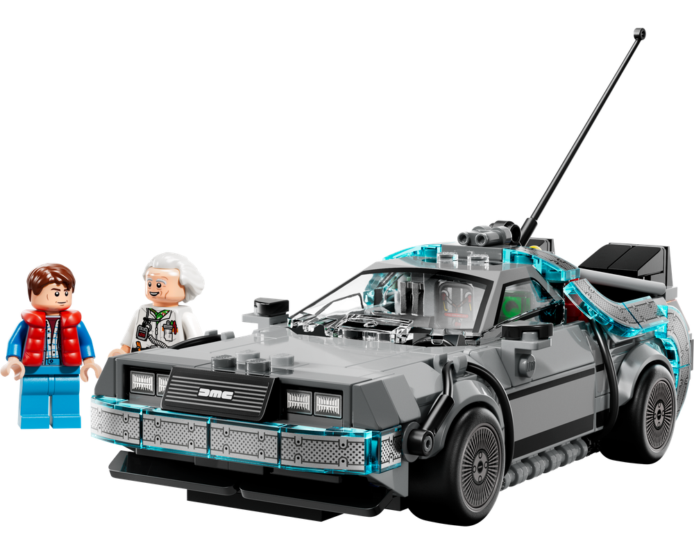LEGO Set 77256-1 - Time Machine from Back to the Future Alternate Builds: New Ways to Rebuild This Set