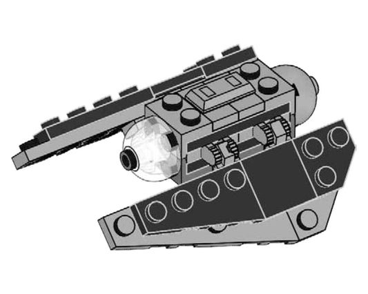 LEGO Set 912056-1 TIE Striker Alternate build Ideas: Speeders, Gunships, Falcons, and Star Wars Microcraft
