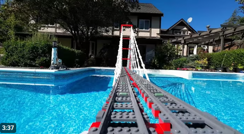 Ride the Rails: How to Build (and Film) a LEGO® Garden Train That Soars Over Water