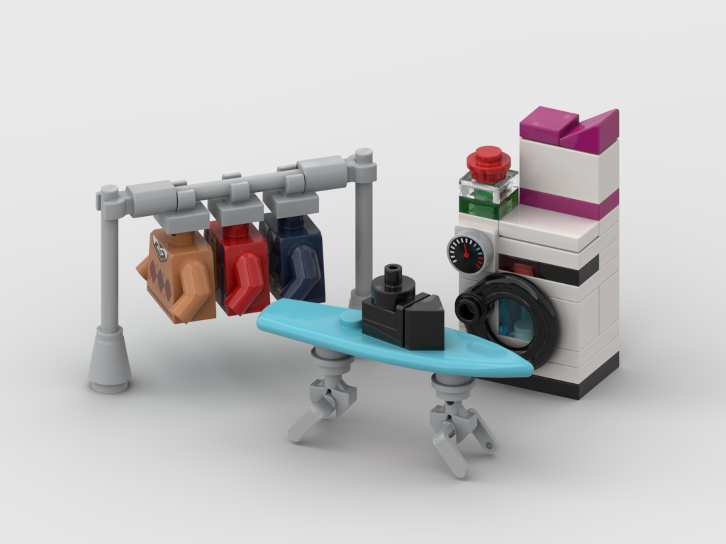 Laundry Equipment – Free MOC Building Instructions