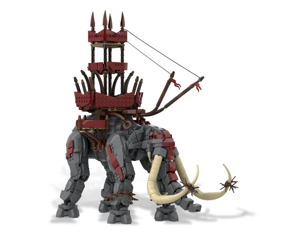 5 Inspiring Oliphant - LOTR LEGO MOCs: Ideas, Tips and Instructions ...