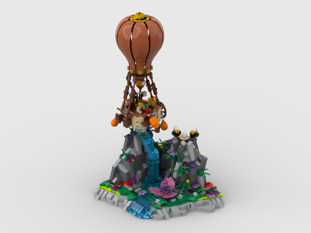 10 Inspiring Air Balloon LEGO MOCs: Instructions, Tips and Ideas