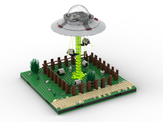 10 Inspiring Flying saucer LEGO MOCs: Instructions, Tips and Ideas