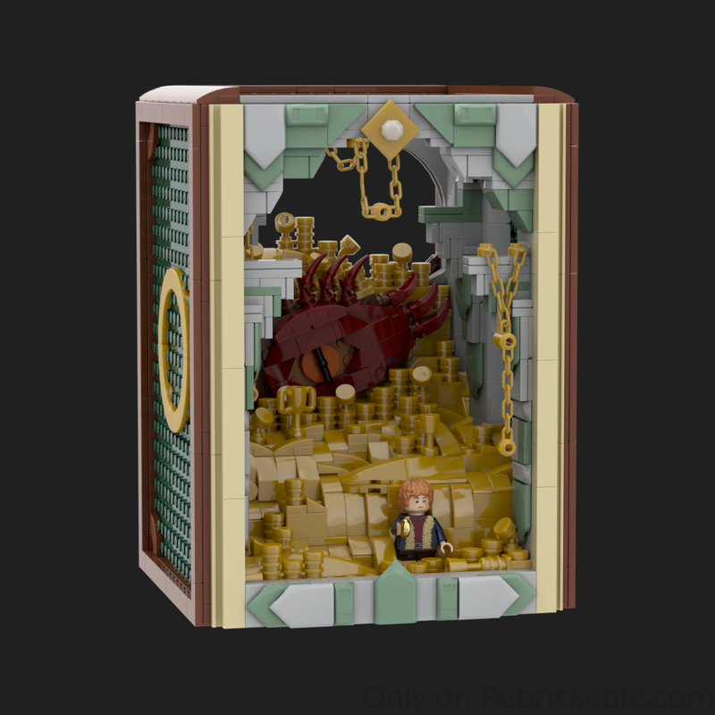 Tiny Worlds Between the Pages: LEGO Book Nook Ideas & MOCs Instructions