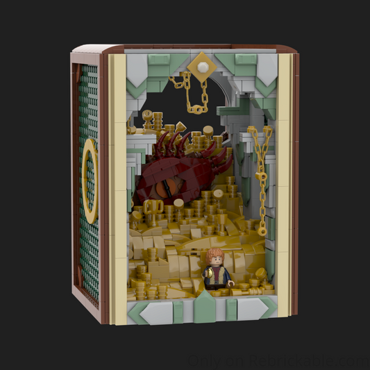 Tiny Worlds Between the Pages: LEGO Book Nook Ideas & MOCs Instructions