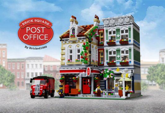 10 Inspiring Modular Post Office LEGO MOCs: Instructions, Tips and Ideas