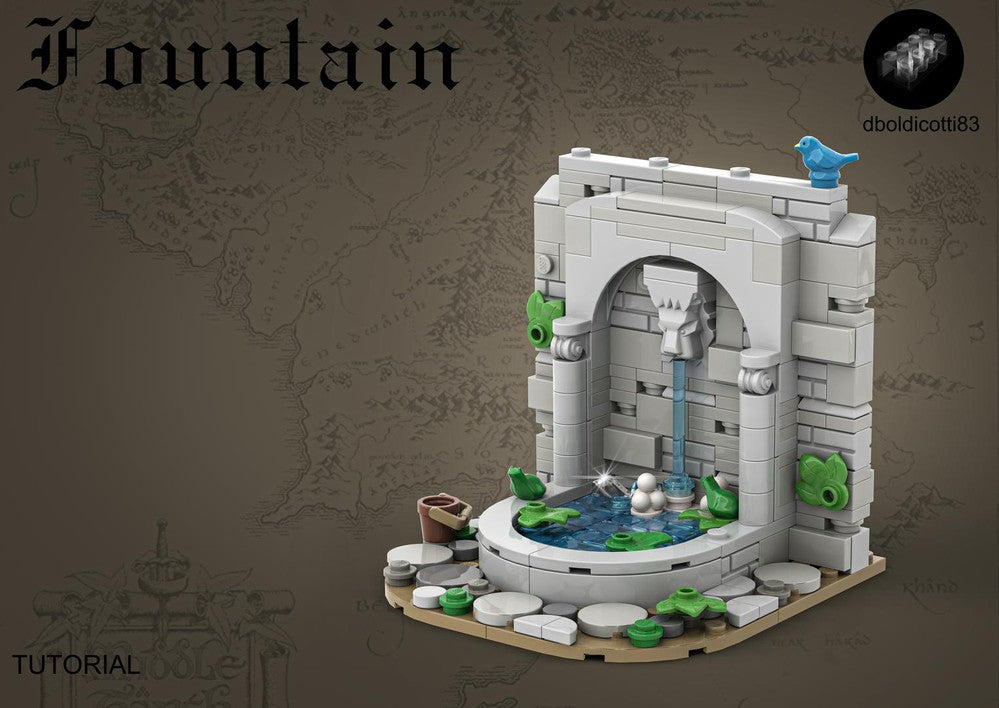 10 Inspiring Fountain LEGO MOCs: Instructions, Tips and Ideas