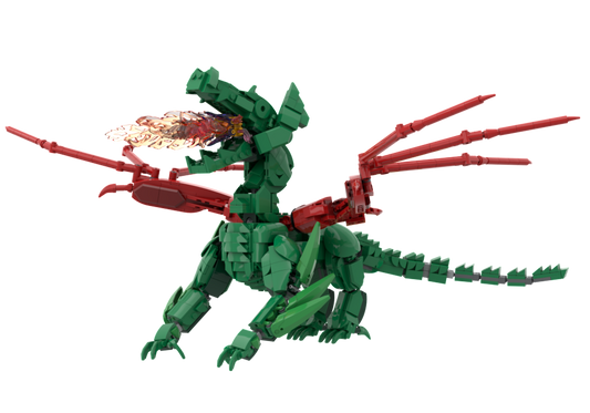 LEGO MOC Dragon: Breathe Fire Into Your Builds