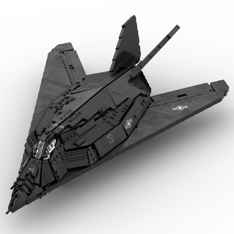 10 Inspiring F-117 LEGO MOCs: Instructions, Tips and Ideas