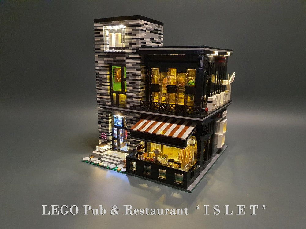 10 Inspiring Modular Restaurant & Bar LEGO MOCs: Instructions, Tips and Ideas