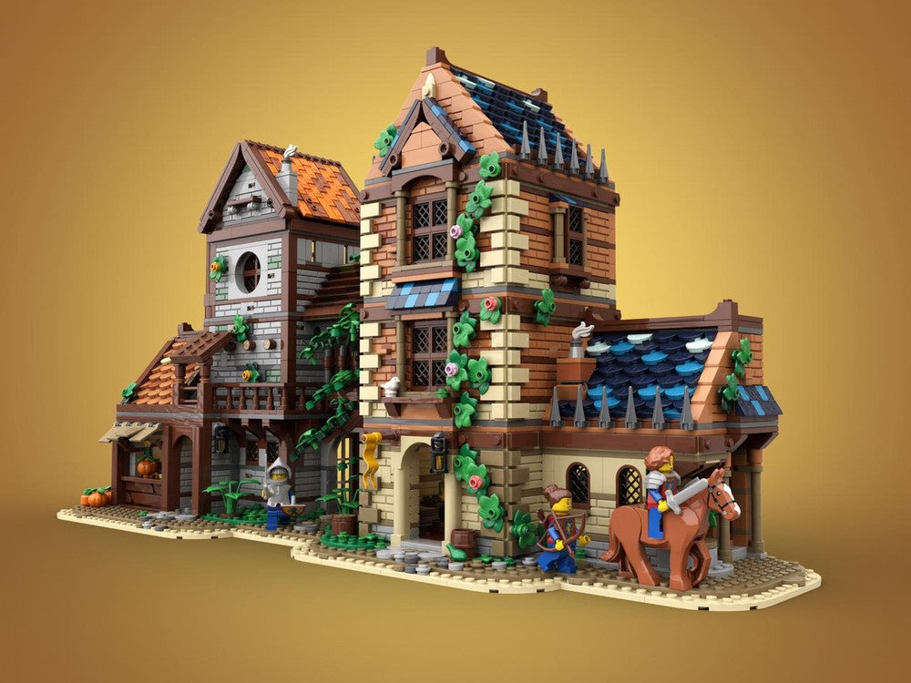 10 Inspiring Medieval street LEGO MOCs: Instructions, Tips and Ideas