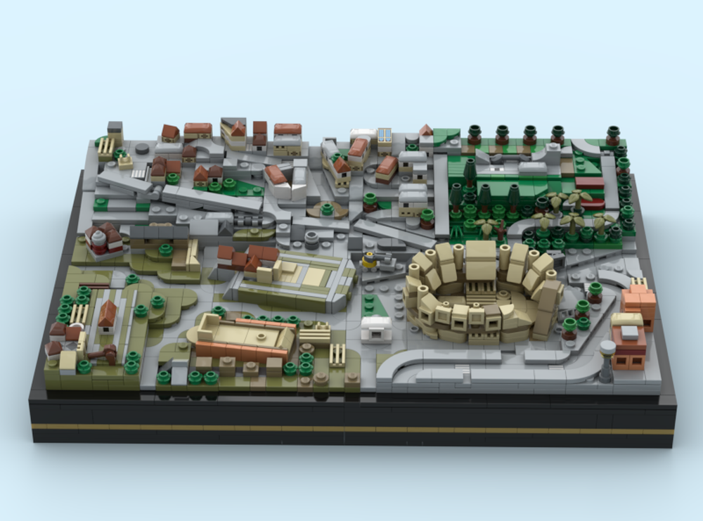 Lego Micro Rome 10 Inspiring Micro City Diorama LEGO MOCs: Instructions, Tips and Idea ...