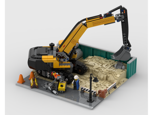 10 Inspiring Construction Site LEGO MOCs: Instructions, Tips and Ideas