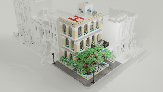 10 Inspiring Modular Hospital LEGO MOCs: Ideas, Tips and Instructions