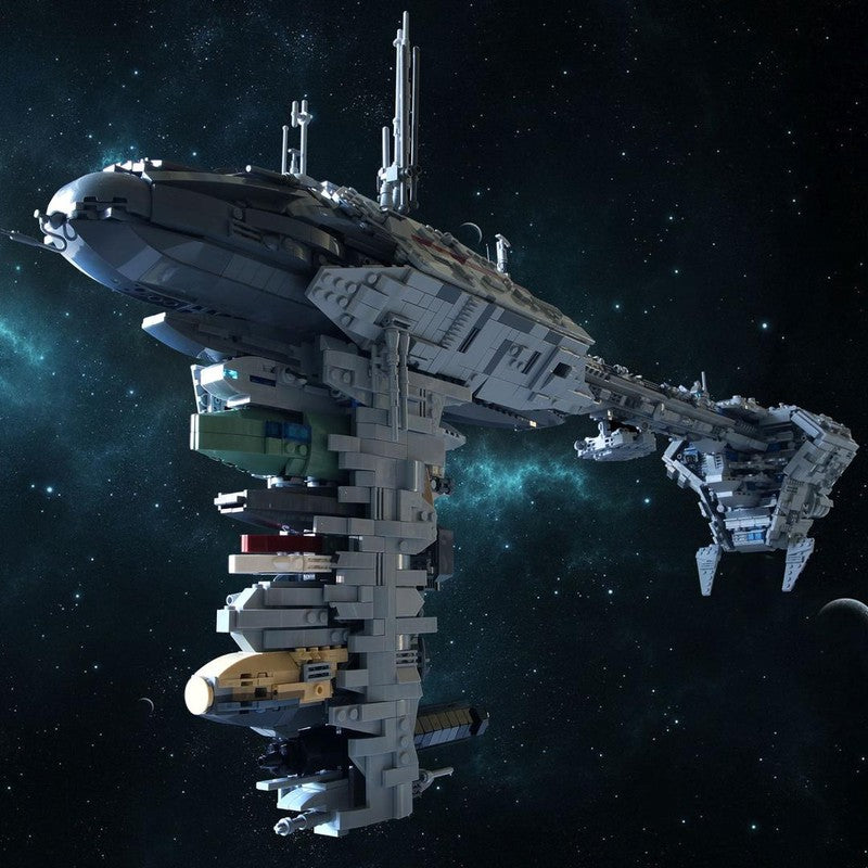 10 Inspiring Star Wars Nebulon-B LEGO MOCs: Instructions, Tips and Ideas