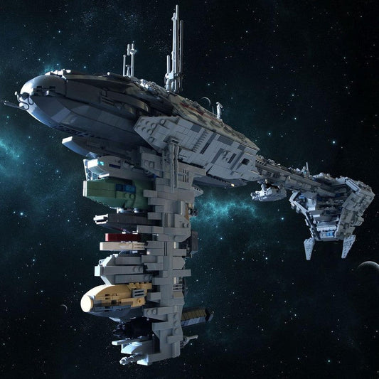 10 Inspiring Star Wars Nebulon-B LEGO MOCs: Instructions, Tips and Ideas