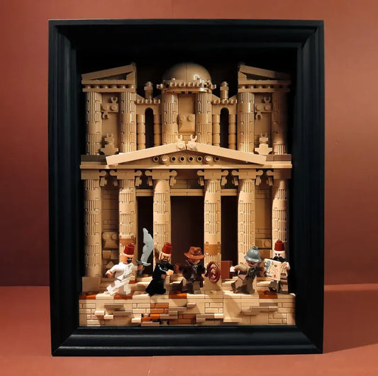 9 Inspiring Petra Jordan Treasury LEGO MOCs: Ideas, Tips and Instructions