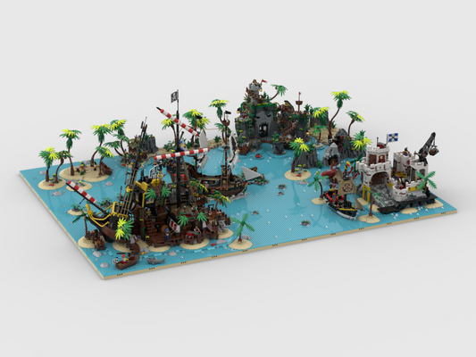 10 Inspiring Pirates Island LEGO MOCs: Instructions, Tips and Ideas