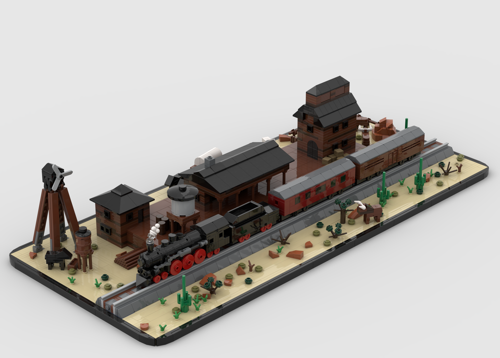 10 Inspiring Wild West Train LEGO MOCs: Ideas, Tips and Instructions