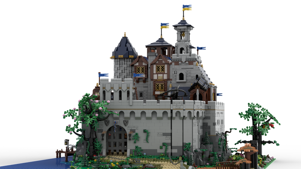 10 Inspiring Black Falcon's Fortress LEGO MOCs: Ideas, Tips and Instructions