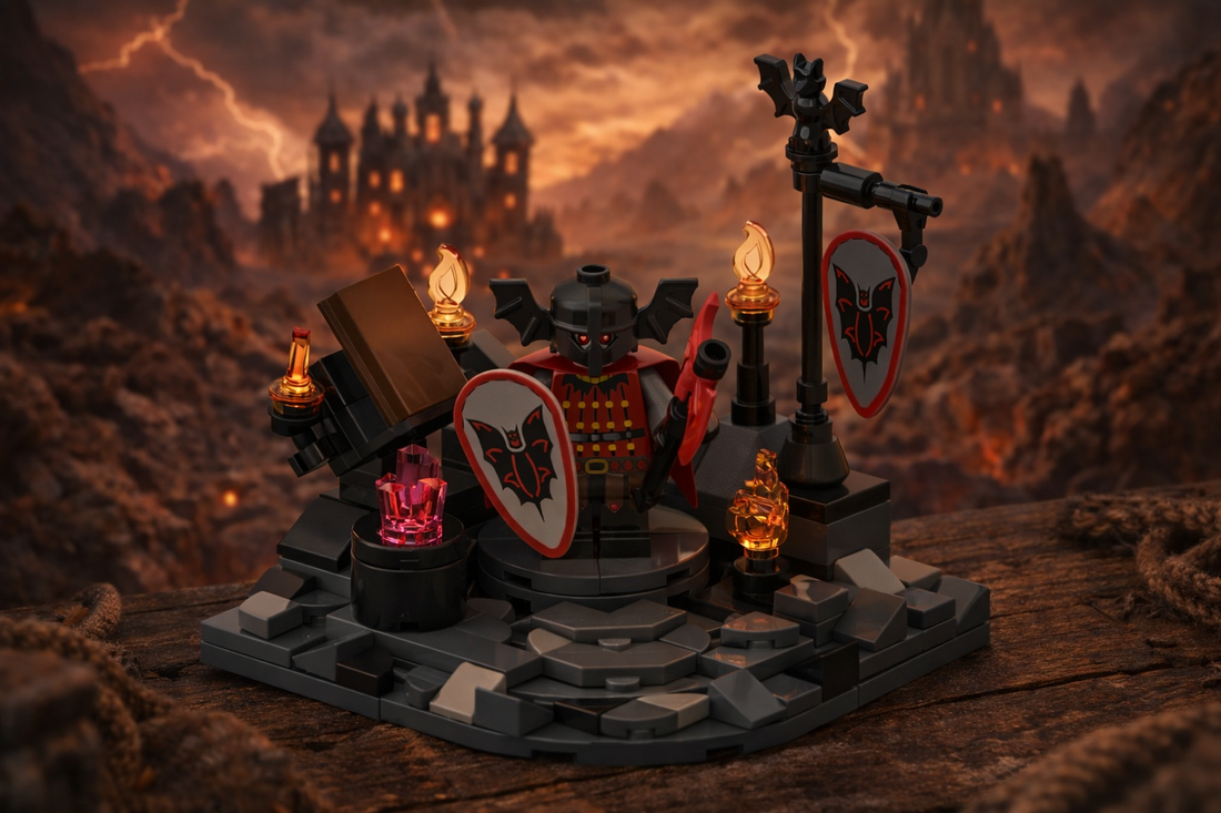 Vampire Knight Display – Free Building MOC Instructions