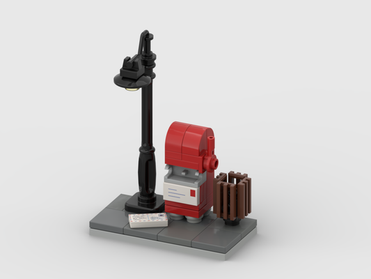City Mailbox Free Building Instructions for Street Layouts