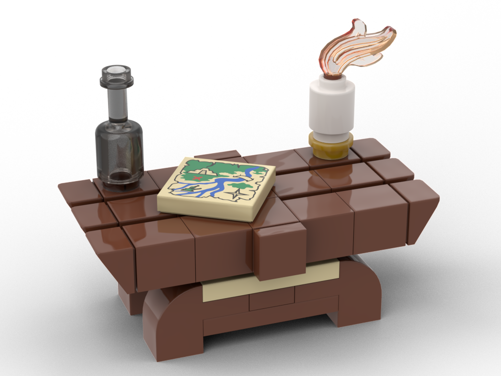 Lego desk online moc