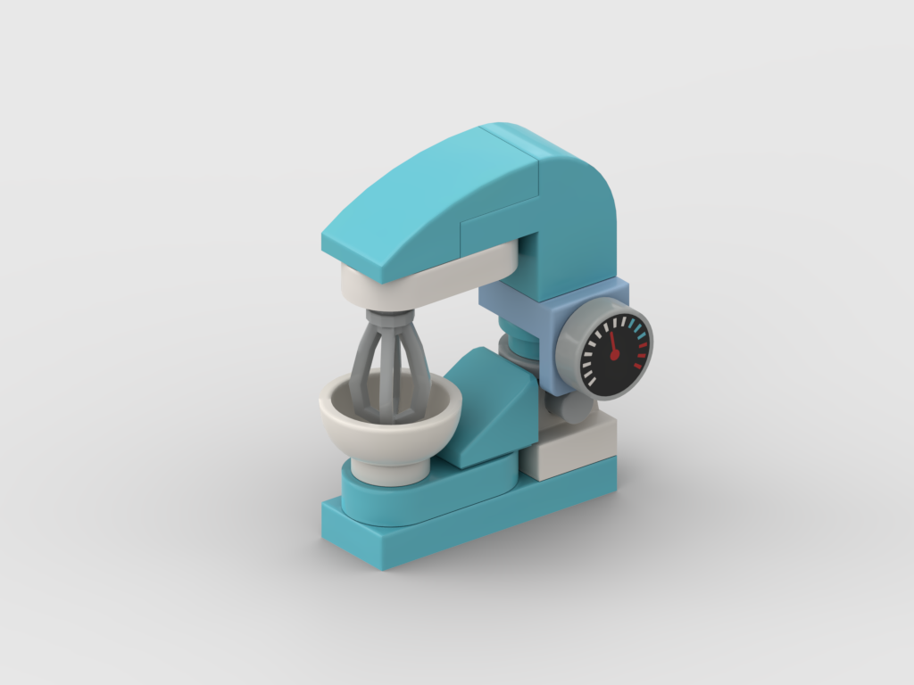 Kitchen Mixer – Free Building MOC Instructions