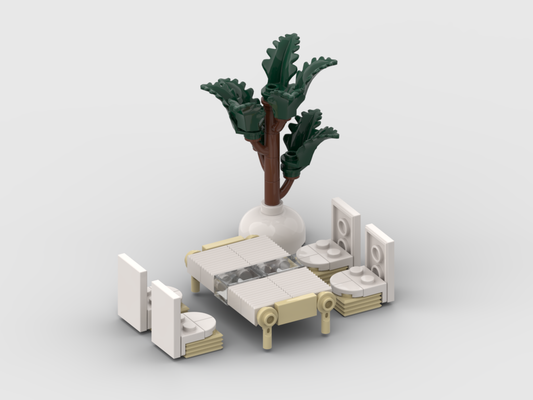 Outdoor Seating System – Free Building MOC Instructions