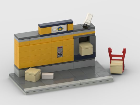 Parcel Pickup Locker Free Building Instructions