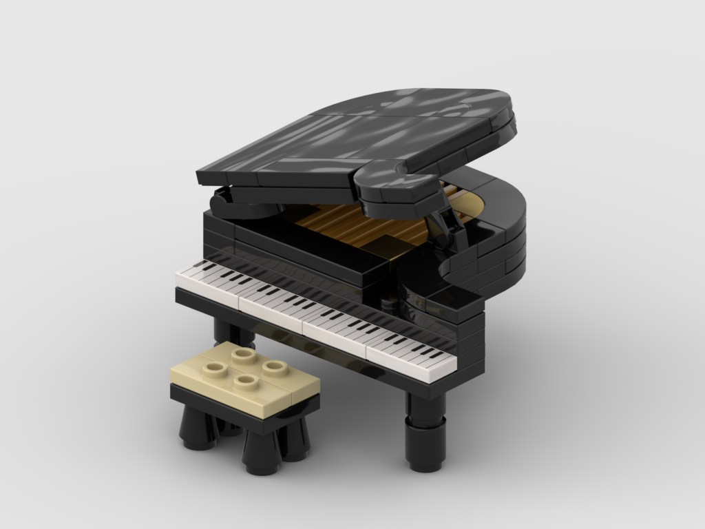 Grand Piano – Free MOC Instructions