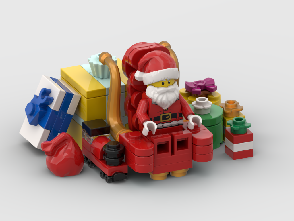 Santa’s Gift Corner – Free MOC Instructions