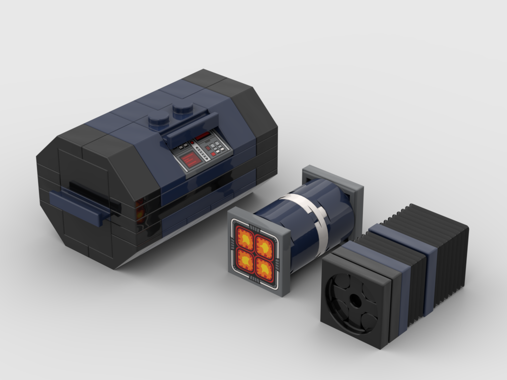 Space Cargo – Free Building MOC Instructions