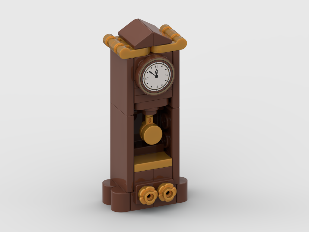 Grandfather Clock – Free Building MOC Instructions