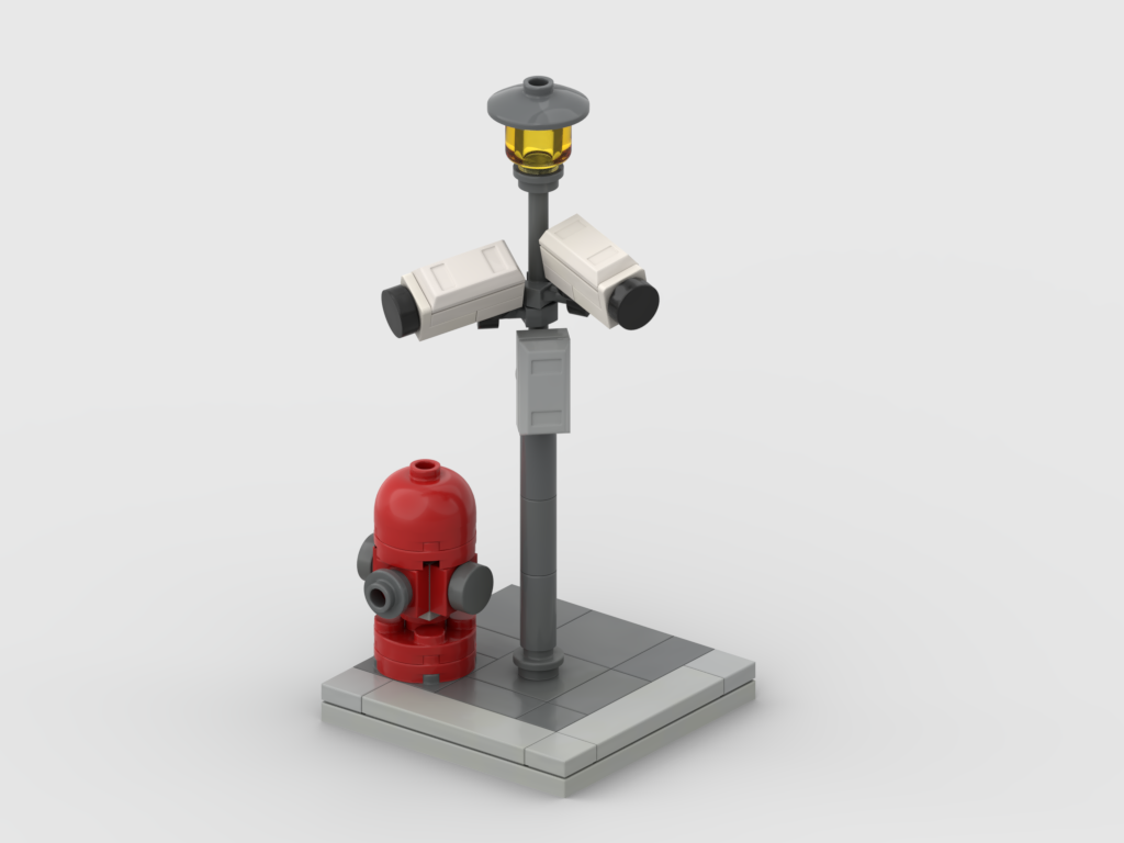 Street Surveillance Corner – Free Building MOC Instructions