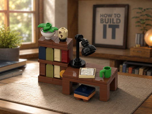 Study Corner MOC – Free Building Instructions