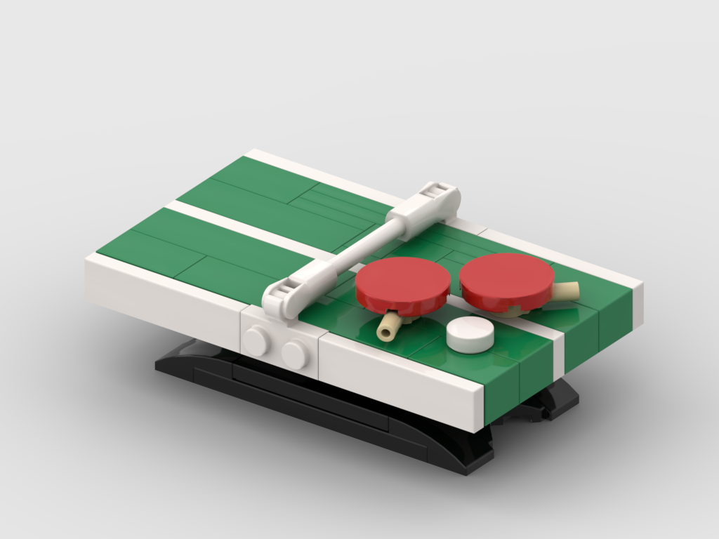 Table Tennis – Free MOC Instructions