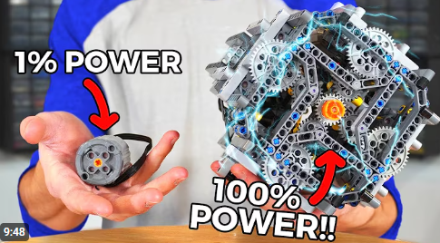 The World’s Strongest LEGO “L-Motor” Concept — How to Build, Brace, and Use Extreme Torque in Your MOCs