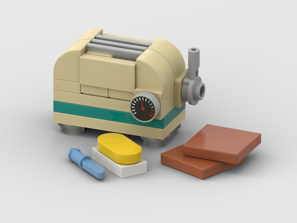 Vintage Toaster – Free Building MOC Instructions