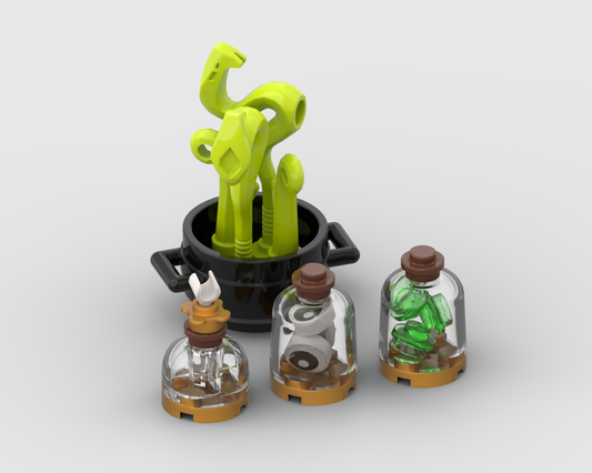 Witch Equipment – Free Building MOC Instructions