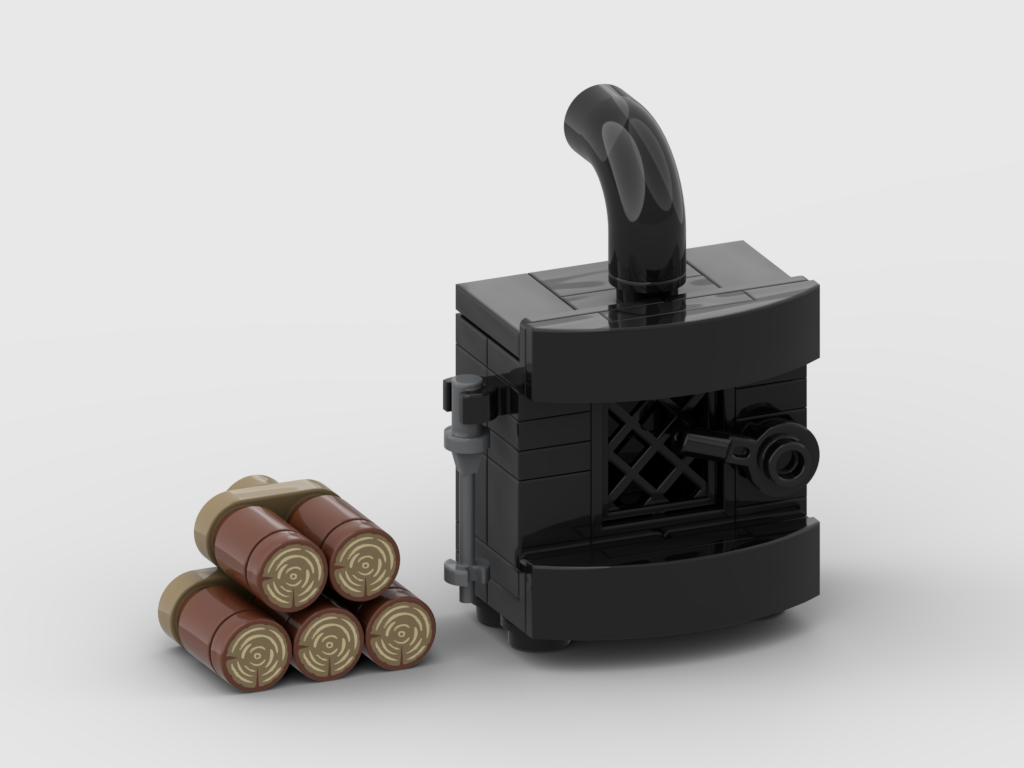 Wood Stove – Free Building MOC Instructions