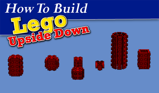 How to build Lego upside down bricks - How to build it   