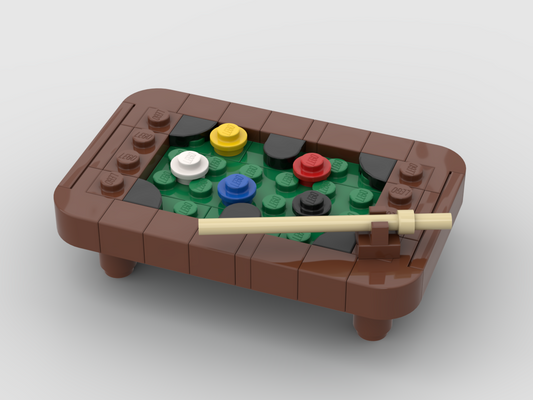 How to build lego pool table - How to build it   