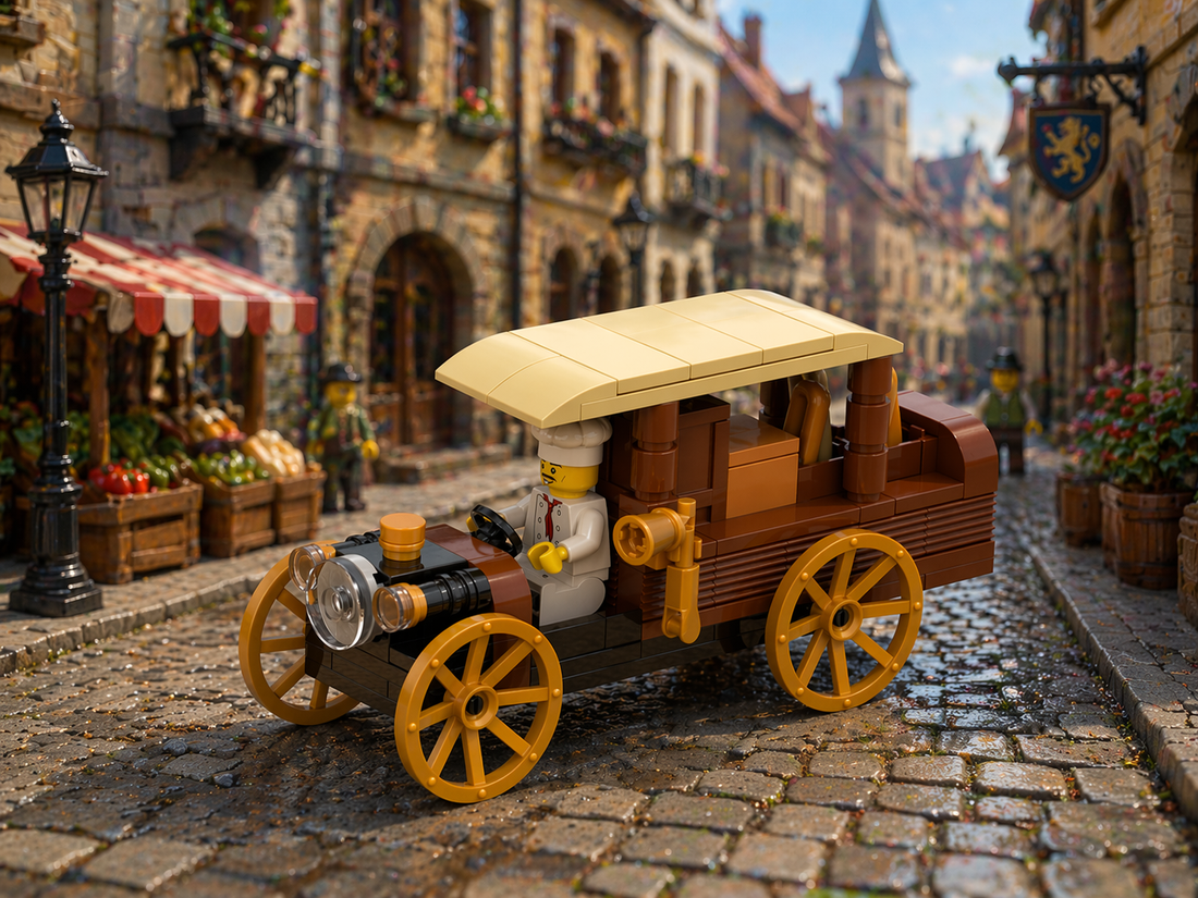 Bakery Delivery Truck Free Building Instructions