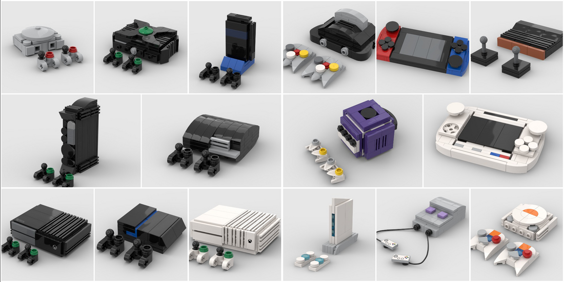 Time To Play - Lego Consoles - How to build it   